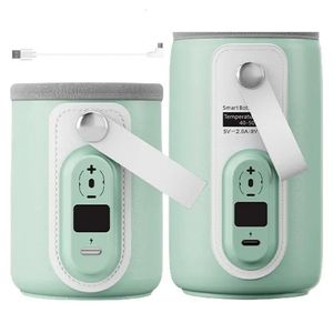 Baby Nursing Bottle Heater Safe Insulated Bag USB Rechargeable Milk Water Warmer Cover For Infant Outdoor Traveling Accessories 231225