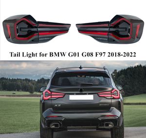 Fanale posteriore per auto per BMW X3 G01 G08 F97 Indicatore di direzione a LED Fanale posteriore 2018-2022 Lampada di retromarcia freno posteriore