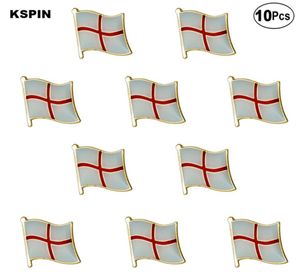 Anglia Flag Flag Flag Flag Flag Pins Brócki Odznaki 10pcs Lot3621026