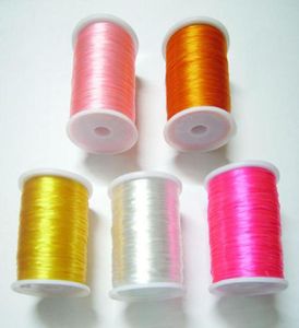 5Rollslot Stretch Elastic Beading smycken Cords Wire Fyndkomponenter för DIY Craft Gift 05mm WS16707997