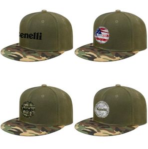 Benelli badge lion White marble For men and women Trucker Camouflage Cap Fitted Blank hats Adventure emblem American flag Swe3915020