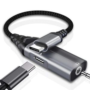 Наушники Usb C до 3,5 мм, адаптер для декодирования, преобразователь DAC DSD, высококачественный усилитель для наушников, звуковая карта, переносной усилитель, цифровой декодер Hi-Fi