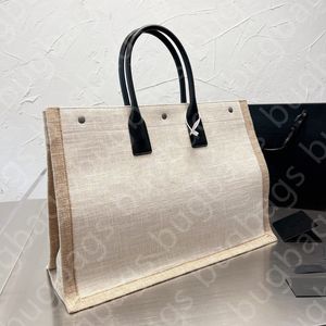Fashionabla brev två färg shopping duk kvinna förföljer kvinnor väska handväska stor designer tygväskor s handväskor