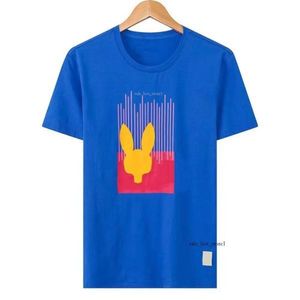 Psychos Bunnys Summer Casual T Shirt Mens Womens Skeleton Rabbit 2024 Ny design Multi Style Men Shirt Fashion Designer Tshirt Par Short Boss Polo 356