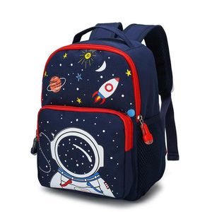 Bags Kinderschule Taschen Cartoon Space School Rucksack für Jungen Mädchen Kindergarten School Tasche Kinder Büchertasche 26 Jahre alte Taschensacktack