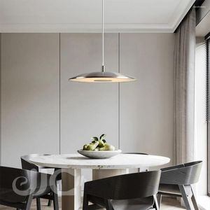 Pendant Lamps JJC Aisilan Kitchen Nordic Fashion Simple LED Light For Dining Room Aluminum Hanging Study Lamp