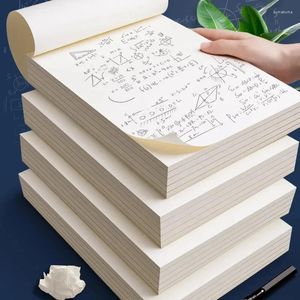 Strony B5 Draft Paper for Students 'Matematycznej pustej siatki Rendering Sprawdź A4 MALAROWANIE Książka Notebook Art 4 rodzaje