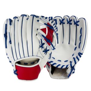 10 5 12 5inch läder baseball handske utomhus sport pitcher softball praxis utrustning vänster hand för vuxen ungdomståg 231225