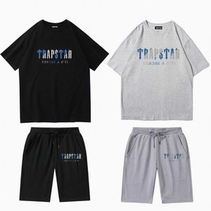 Trapstar Short Set t Shirt Pants Man s Casual Classic Fit Drawstring Summer Beach Shorts with Elastic Waist and Pockets Mens Designer Basket Pant QR1S