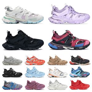 Balencaigas Shoes Balenciaga Track Runners 3  Balanciaga Belenciaga Dress Shoes Woman Pink All Black White Blue Colorful【code ：L】Platform Mens Womens Trainers Designer Sneakers