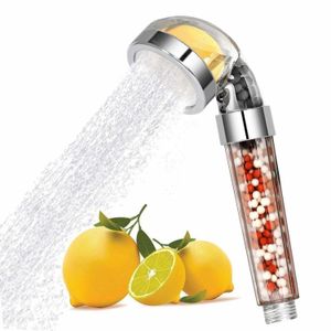 ヘッド高圧貯蓄シャワーヘッドフィルター柑橘類の臭い臭いビタミンC除去塩素軟化硬水シャワーヘッドY2003