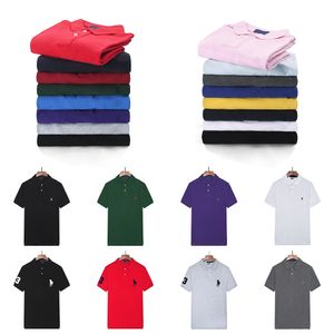 High quality POLO Tshirts Designers Fashion Ralphs Polos Mens Women T-shirts Tees Tops Man Casual Chest embroidery polo Luxurys Laurens Clothes A129