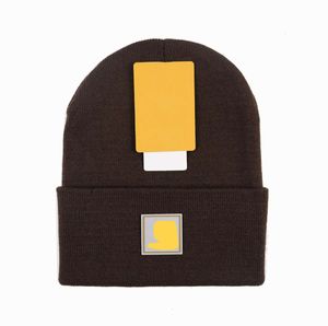 Mens Beanie Classic Designer Carhart Primavera Outono Inverno Beanies Hot Style Chapéu América do Sul Homens e Mulheres Moda Universal Knit Cap Outono Outdoor Skull Caps3