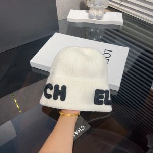Luxury Designers beanie knitted hats Woolen Hat Classic design Brand Women and men Thick Winter Warm Letters Casual Bonnet present Factory Store G23122711PE-3