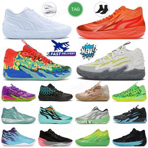 MB.03 Scarpe da basket LaMelo Ball lamelo Shoe MB.02 MB.01 Uomo Donna Blue Hive Chino Hills GutterMelo Slime Beige Toxic mb1 mb03 sneaker Outdoor ball size 36-46 jogging