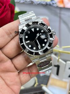 Clean Factory's Best Sub Watch M126610 40mm Automatiska Mechanical Men's Watches Black Dial 3235 Movement 904L Sapphire Night Glow Diving Ceramic Wristwatches-71