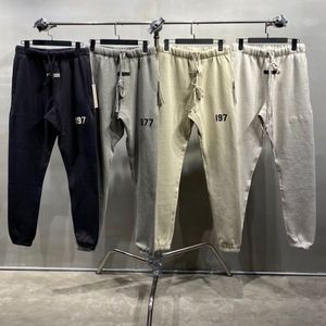 2024 sweatpants suor designer calças dos homens das mulheres ashion marca 197 letras 460g leece tamanho dos eua atacado 2 peças desconto esportes