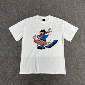 メンズの女性Y2KスターアルトスタックバギーデーモンアイランドTシャツカーゴスワイドTシャツゴスカーゴスメンスリムロパ美的コリアンナカルゴスシャツA128