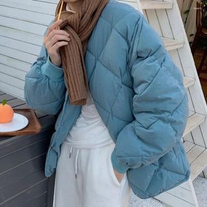 Women's Down Thickened Bread Clothes Winter 2023 Loose Warm Cotton Coat Female Student Rac