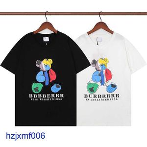 2iro Mens Tshirts Tee 22ss Designer Tshirt Full Set of Bears Printed Short Sleeves Pure Cotton Round Collar Luxury High Quality and Womens Fashion Shir