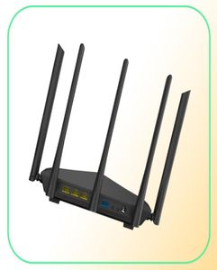 Epacket Tenda AC11 AC1200 Wi -Fi Router Gigabit 24G 50 ГГц двойной вариант 1167 Мбит / с беспроводного маршрутизатора с 5 антеннами с высоким усилением2378591845