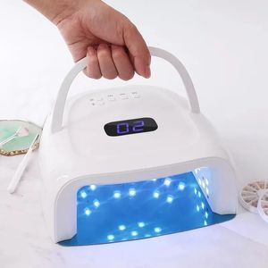 15600mAh 60W recarregável lâmpada de unhas S20 sem fio gel polonês secador manicure máquina pedicure luz sem fio uv led 231226