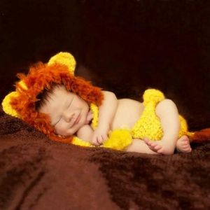 Hats New Born Baby Handmade Animal Style Photo Prop Outfit Clothes Wool Knit Crochet Photography Animal Lion Clothing Accessories