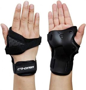 CTHOPER WRIST GUARDスポーツ保護用具スケートスケートボードスキースノーボードサイクリングスクーターライディング231227のサポート