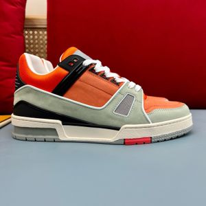 Neue Turnschuhe, Trainer, Sportschuhe, Denim-Leinen, bedrucktes Leder, Weiß, Grün, Rot, Blau, Buchstaben, Mode, Plateau, Herren, Damen, niedrig, Sportschuhe, 36–45, beste Version