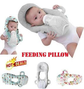 Almohada de alimentación para bebé, soporte para biberón, cojín de lactancia multifuncional, habitación Dector 2208169754785