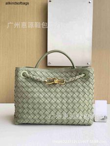 Bottegaaveneta Bolsas Andiamos Bolsas b Divan Mulheres Couro Real Andiamo Tecido Old Money Style Tote Bag Shopping Ombro Mochila Bolsa frj