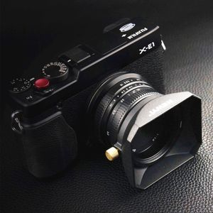 FujifilmミラーレスカメラレンズDV Camcorders 37 39 405 43 49 52 58 MM 231226用の四角いレンズフード