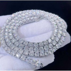 3Mm 4Mm 5Mm VVS Lab Diamond Chain Jewelry Tennis Necklace For Valentine's Day Gift Ideas 2024