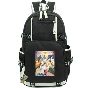 „My Next Life as a Villainess“-Rucksack „Shake Together“-Tagesrucksack, Schultasche, Cartoon-Print-Rucksack, lässige Schultasche, Computer-Tagesrucksack