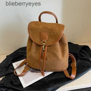 Stile zaino Nuova moda Lady's Lady's Vintage Fuce Shetchel Borse in pelle in pelle in pelle borsetta femmina booksack packsack spalle borse borse brosblieberryeyes