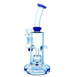 Huvudglas Bongs Hookah/ Bell Flower Implosion Water Pipe 14mm GB363