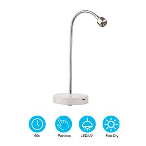 UV -LED -Lampe für Nägel Stecknadelheilung Nägellampe Mini UV wiederaufladbare polnische Nagel Trockner Nagel UV LED -LED -Therapie Leuchtkunstwerkzeuge 231227