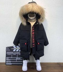 Down Hoat Boys Winter Long Children Casual Parkas Jacket for Boy Coats Kids Outerwear Одежда.