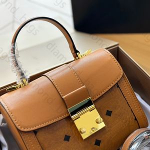Fashion Cross Lod Bag mit Griff einfach Designer Umhängetasche Hochwertige Leder Luxurys Handtaschen Marke große Kapazität weibliche Einkaufstasche Square Box Formbeutel