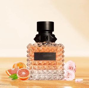 100ml nascido em Roma intensa Donna nascida INROMA CORAL FANTASY A Miss Sunset Adventure Miss Donna Day Rose Perfume