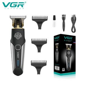 トリマーVGRヘアカットハインプロフェッショナルヘアクリッパー電気ビアードトリマーコードレスヘアカットハインT9ゼロカッティングハインV287