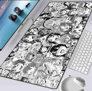 Japon Seksi Ahegao Anime Kız Büyük Oyun Mouse Pad Bilgisayar Mousepad Gamer Fare Mat Dizüstü Bilgisayar Mausepad Klavye Mat Masa Pad G223477897