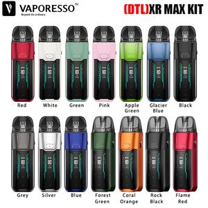 오리지널 Vaporesso Luxe XR Max 키트 2800mAh 배터리 80W 5ML Luxe XR Pod 카트리지 vape 전자 담배 DTL 기화기 키트