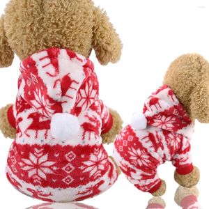 Hundebekleidung Weihnachtskleidung Hirschform Jacke Kostüm für kleine Hunde Winter Warmer Welpenmantel Haustierkleidung Chihuahua Outfit