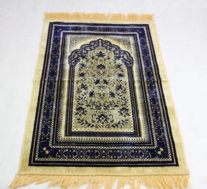 Cuscino all'ingrosso Culto islamico musulmano Tappeto da preghiera Salat Musallah Coperta da preghiera Tapis Tappeto Tapete Banheiro tappetino da viaggio 70 * 110