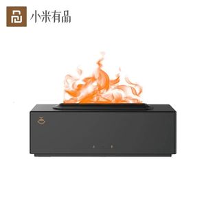 Youpin Flame Fireplace Aromatherapy Himidifier 300ml水タンクシミュレートされた炎