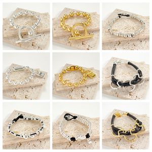 Spanish High Quality UNO DE 50 Exquisite 2023 Hot Sale Leather Line Compilation Accessories Bracelet Jewelry Gift Free Delivery