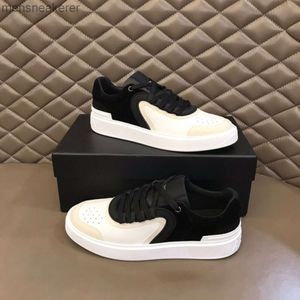 Balmaiins Trend Sport Herren Sommer Neue Leder Mode Sneaker Sneakers Schnüren Atmungsaktive Vielseitige Designer Casual Board Schuhe 2D09