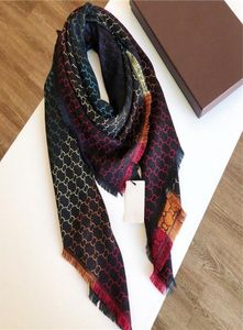 Autumn Winter Scarf Top Super Pure Cashmere Thick Womens Soft Tassel Style Designer Shawl Luxury Scarves Headscarf Size 140140CM5713846