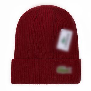 Gorda de estilista chapéu de malha de luxo ins popular inverno unissex caxemre crocodilo casual bonnet touchs de malha 18 cor muito bom presente l-7